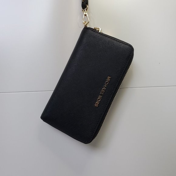 Michael Kors | Jet Set Travel Large Flat Multifunction Phone Case Wallet - Picture 6 of 8